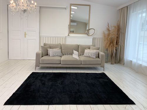  Royal Plüss Luxary Szőnyeg 252 Black (Fekete) 80x150cm  