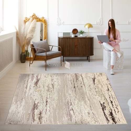 Ester 6974 modern mintájú szőnyeg (Beige) 60x110 cm